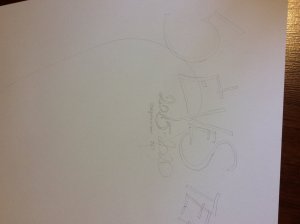 5 éves tervem ceruza vonalai