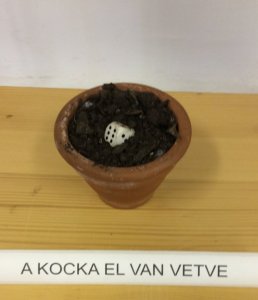 A kocka el van vetve